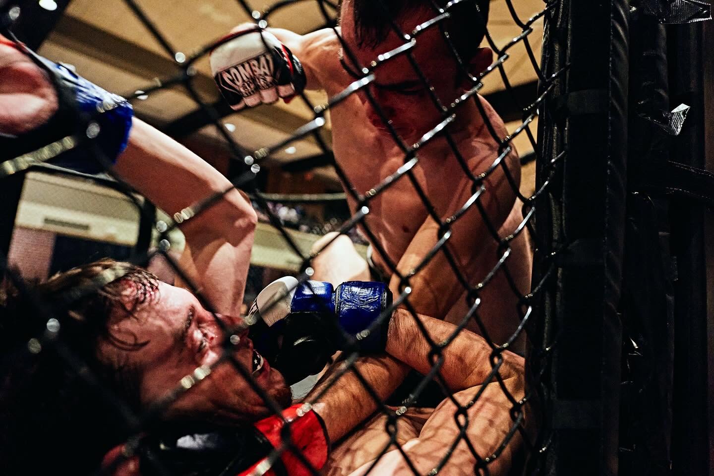 A Gracie Raleigh Fighter competing in MMA in Raleigh NC