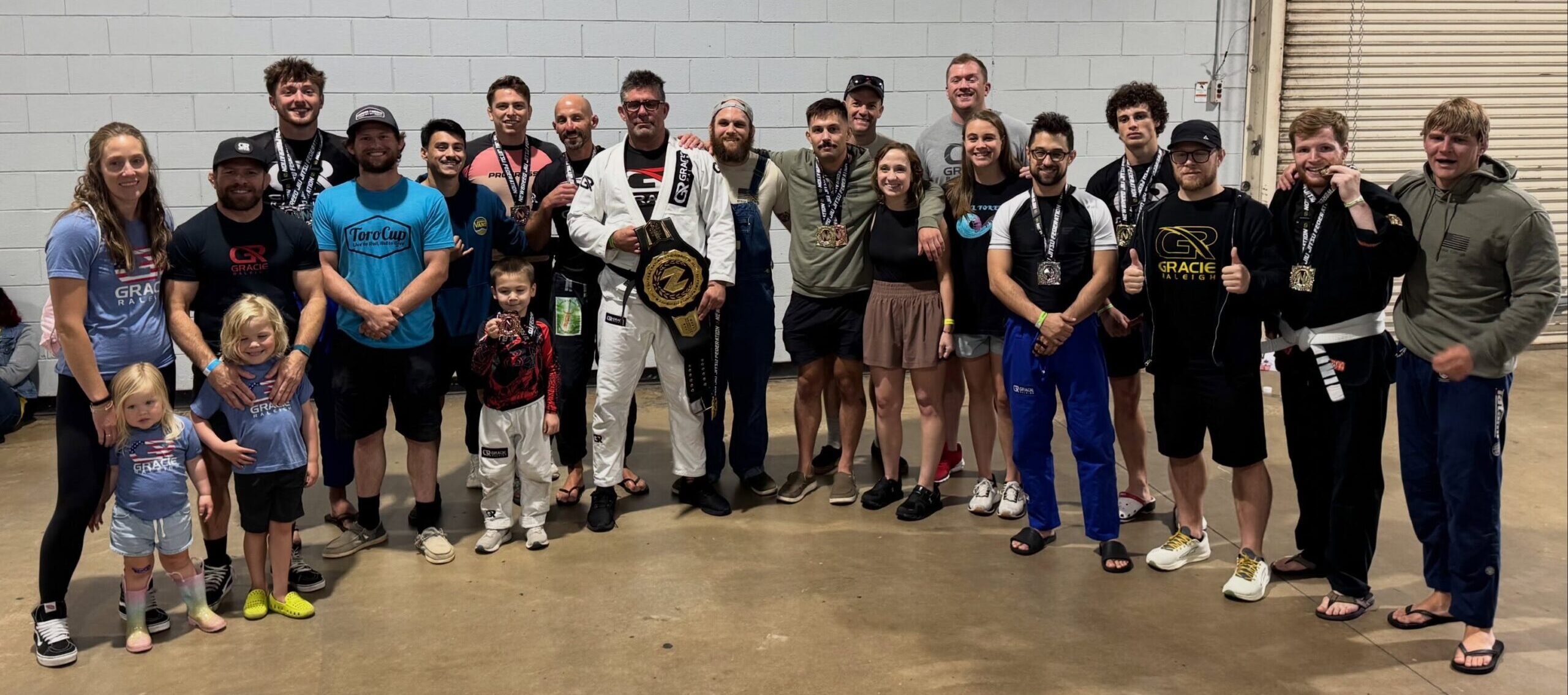 Gracie Raleigh NEWBREED Brazilian Jiu-Jitsu tournament recap celebrating 22 medals and a second-place adult team finish.