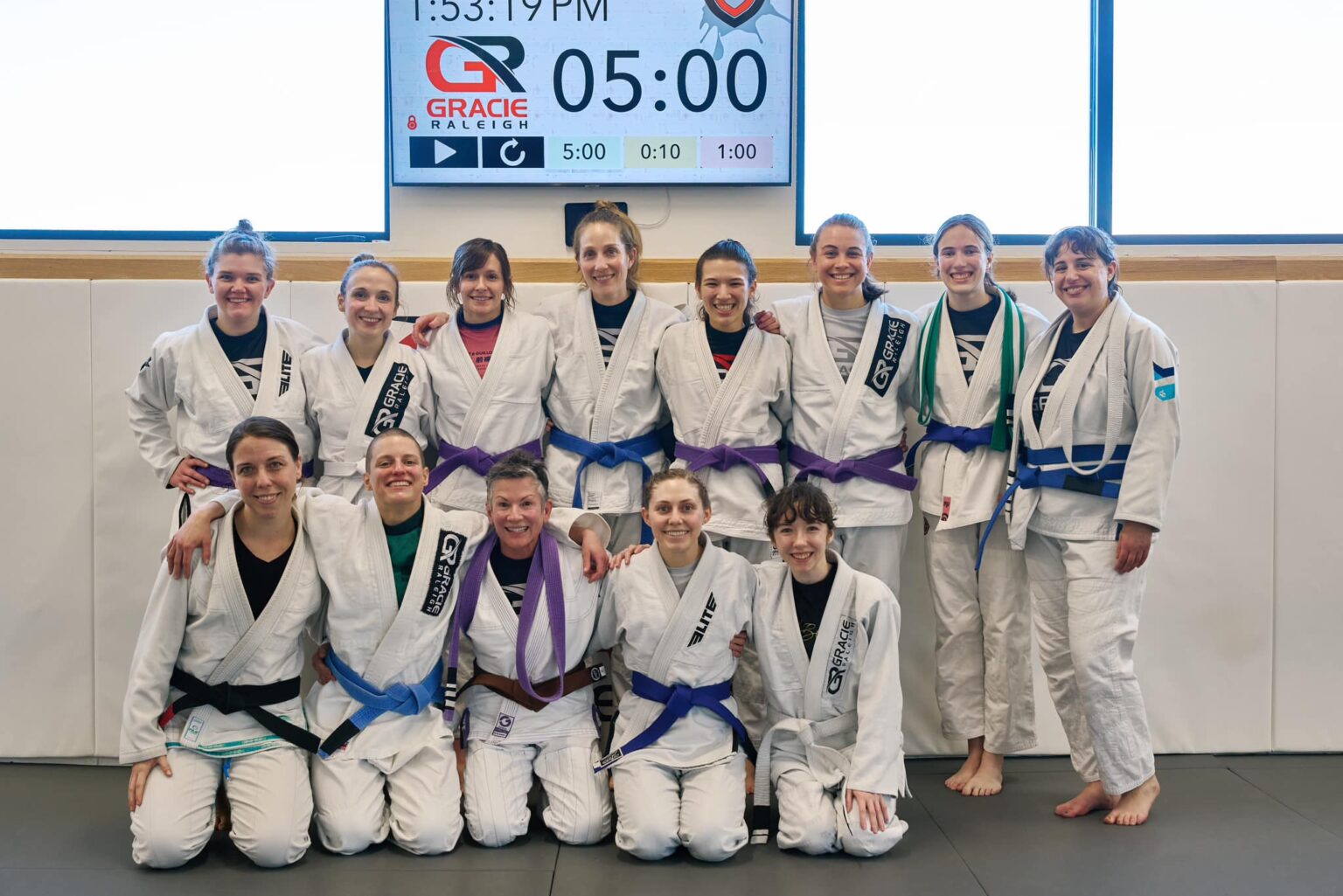 Women’s Brazilian Jiu-Jitsu Class at Gracie Raleigh
